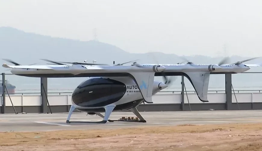 پرواز موفقیت‌آمیز تاکسی‌پرنده در چین