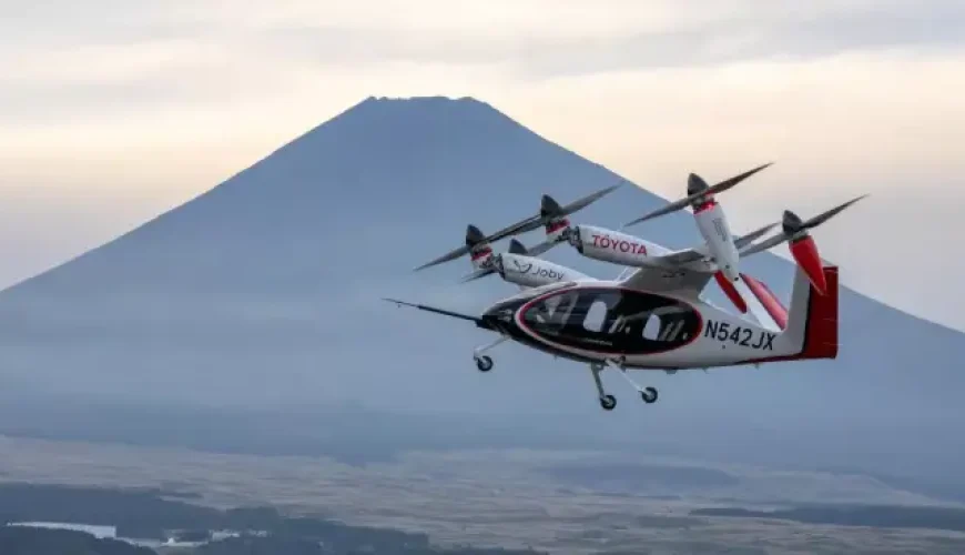 تاکسی هواییِ برقیِ تویوتا پرواز کرد